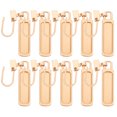 thumbnail image 4 of 10 Pcs Tirettes de Fermeture Éclair de Rechange Curseur de Fermeture Éclair Détachable Trousse de Réparation de Fermeture Éclair en Métal, 4 of 9
