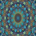 thumbnail image 1 of Ahgly Company Tapis d'Intérieur Lavable à la Machine, Carré, Transitionnel, Noir, Tapis de Zone, 6 Pieds Carré, 1 of 7