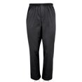 thumbnail image 1 of Silverts Men Poly Cotton Pant, S, Black, 1 of 2