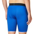 thumbnail image 2 of Hanes Shorts de Compression Performance Sportive pour Hommes, TG, Bleu Génial/ébène, 2 of 2