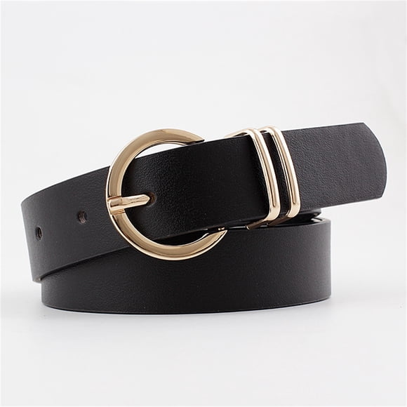 Belt Product Category Women Belts For Jeans Dresses Fashion Gold Buckle Ladies Belt Accessory