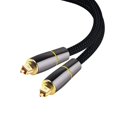 thumbnail image 1 of HIFI 5.1 Digital SPDIF Fiber Toslink Optical Audio Cable 1M for TV Box PS4 Speaker Wire Soundbar Amplifier Subwoofer, 1 of 8