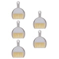 thumbnail image 1 of LEEYNEER 5pcs Mini Broom and Dustpan Set for Home Small Handheld Broom and Dust Pan Tiny Broom and Dustpan Hand Broom with Pan Mini Broom for Desktop Cleaning Light Grey, 1 of 8