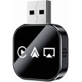 thumbnail image 1 of 3-in-1 Wireless CarPlay Adapter, Car Screen Mirroring Adapter, Wired to Wireless Screen Mirroring and Audio Connection, Compatible with iPhone, 1 of 8