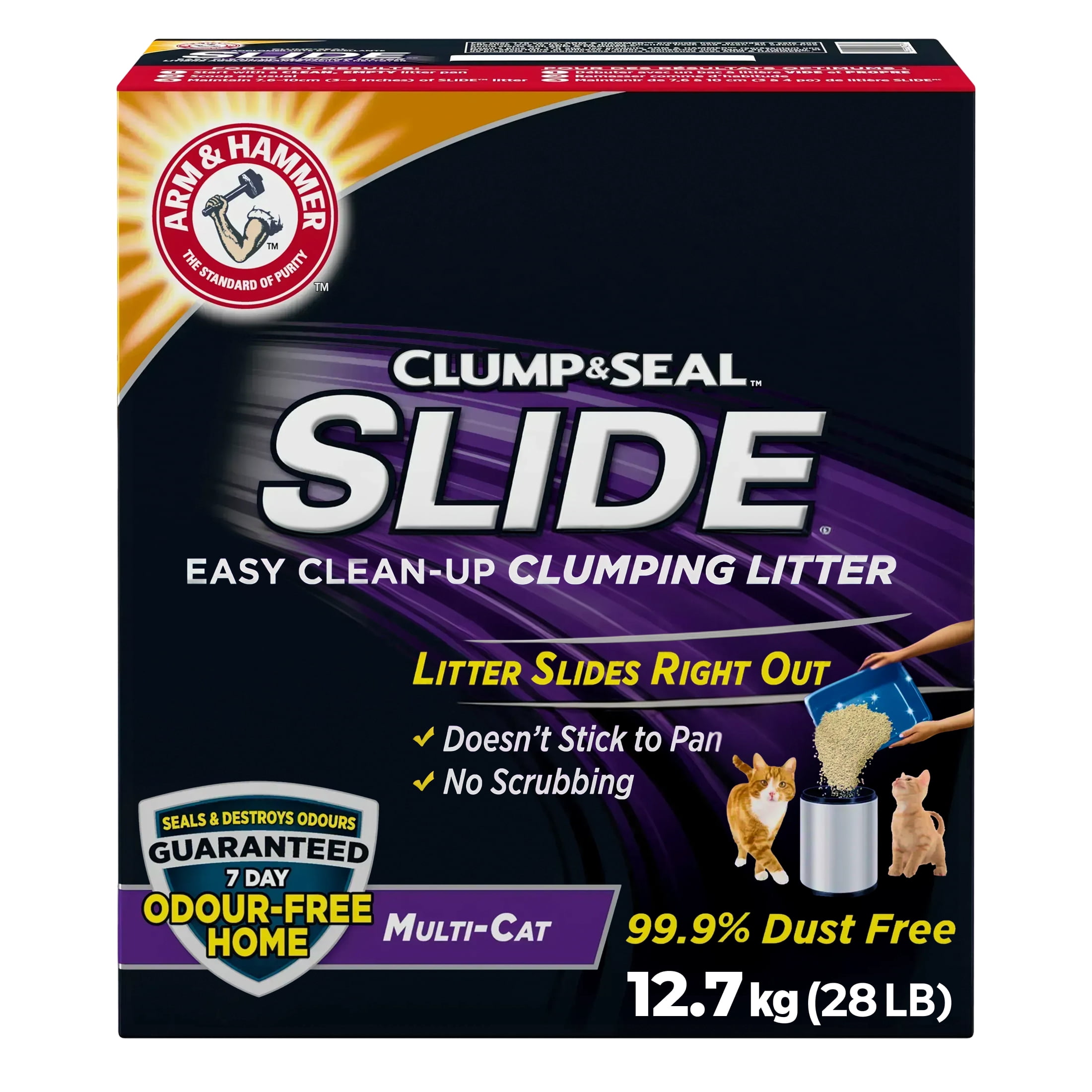 Arm & Hammer Slide Multi-Cat Clumping Cat Litter, 12.7 kg