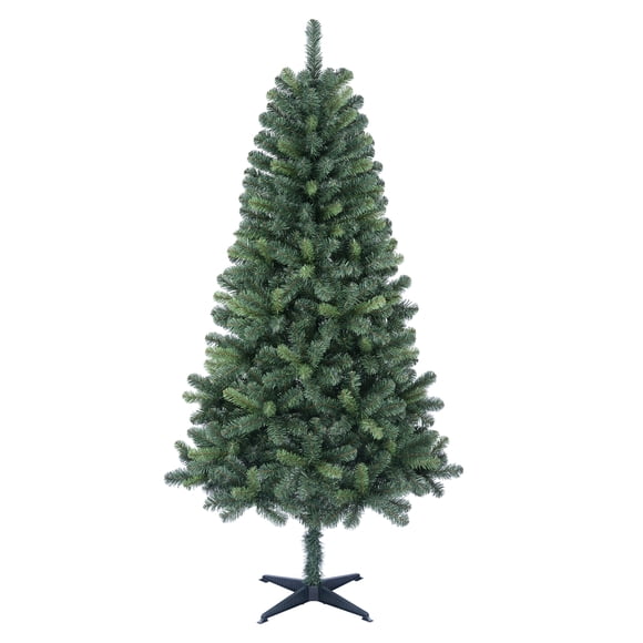Holiday Time 6.5' Un-Lit Franklin Fir Christmas Tree-Green