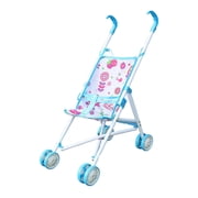 Siruishop Baby Doll Stroller (doll Not Included) Foldable Doll Pushchair Toy for Girls Blue