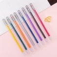 thumbnail image 3 of EGNMCR Pens 5ml Flash Gel Pen Color Shiny Highlighter Adult Crafting Doodling Drawing 8PCS Gel Pen, 3 of 7