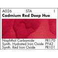 thumbnail image 2 of Grumbacher A026 Aquarelles Académie - Rouge Cadmium Foncé, 2 of 2