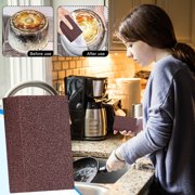 Amzcrzy Kitchen Appliances 1Pcs Carborundum Sponge Emery Sponges forQuickly Cleans Cleaning Sponge Kitchen Cleaning Tool 10.5*7.5*2.5Cm Cleaning Sponge Kitchen Utensils Set Kitchen Gadgets