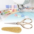 thumbnail image 4 of Sewing Shears, Craft Scissors Portable Durable Convenient  For Embroidery For Sewing For Teachers For Students Golden,Rose Gold,Silver Pink,Pink,Green, 4 of 8