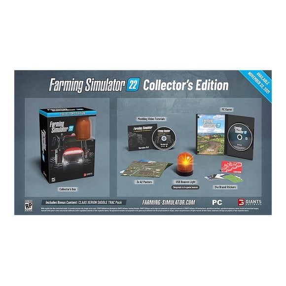 Jeu vidéo Farming Simulator 22 Collectors Edition pour (PC)