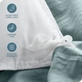 thumbnail image 2 of Bare Home Sandwashed Duvet Cover Set - Ultra-Soft - Premium 1800 Collection - 3 Piece - King, Slate, 2 of 7
