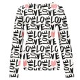 thumbnail image 5 of Qertyioot Chandail de la Saint-Valentin pour Femmes, Blouse à Manches Longues Imprimée Col Rond Tunique Décontractée, 5 of 5
