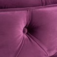 thumbnail image 5 of Ottoman Zina en Faux Velours Violet, 5 of 5