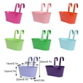 thumbnail image 3 of relayinert Outdoor Hanging Pots For Plants Practical And Beautiful Solution Detachable Pink 1Set, 3 of 6
