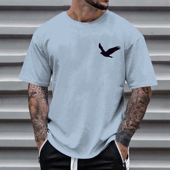 Trendy Men's T Shirts Casual Short Sleeve Graphic Tees Crew Neck Stylish Fashion Apparel for Everyday Wear