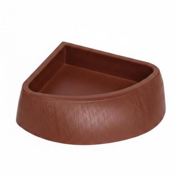 lingqin 3xTortoise Water Basin Versatile Reptile Feeding Dish Effortless to Clean Reptile Corner Bowl for Vivarium 4 Pcs