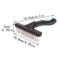 thumbnail image 3 of Pet Grooming Brush for Dogs and Cats Dematting & Deshedding Tool Extra Wide Undercoat Rake Comb Pet Care Accessory for Hair, 3 of 4