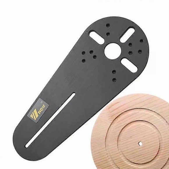 Circle Cutting Jig Router Milling Groove Bracket for Electric Hand Trimmer Wood Router Woodworking Milling Circle Milling Groove