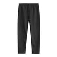 thumbnail image 4 of Timegard Girls Clothes 2pc Slim Fitting Pants Lightweight Solid Color Everyday Casual Stretch Leggings, 4 of 8