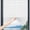 White #2, variant on Portable Pleated Window Shade | Suction Cup Installation | 90x180cm Sun & Heat Blocking Curtain | White Plastic Bathroom & Car Blind | 1-Piece Blackout Privacy Film