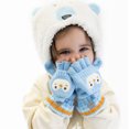 thumbnail image 3 of FlapJackKids - Chapeau Sherpa Réversible Pingouin/ours Polaire 2-4 Ans, 3 of 5
