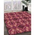 thumbnail image 3 of Ahgly Company Tapis de Zone Carré Orange Lavable en Machine, 3 Pieds Carré, 3 of 7