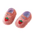 thumbnail image 1 of Chaussettes Bébé Antidérapantes Imprimé Animaux Mignons Chaussettes de Sol Douces Rouges 4-10 Mois, 1 of 8