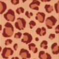 thumbnail image 1 of Ahgly Tapis de Zone Carré Orange Transitionnel Lavable en Machine, 4 Pieds Carré, 1 of 7