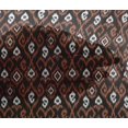 thumbnail image 4 of oneOone Viscose Chiffon Fabric Ogee & Paisley Ikat Decor Fabric Printed BTY 42 Inch Wide, 4 of 4