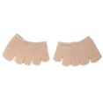 thumbnail image 1 of Forefoot Pads, Toe Separating Socks Half Toe Heelless Socks Open Five-Toes Half Socks Non-slip Toes Socks Forefoot Pads  For All Kinds Of Shoes Cover-Toed, 1 of 8