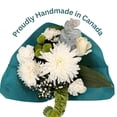thumbnail image 1 of Fresh Flowers -Handmade Mix Flower Bouquet - White, 1 of 5
