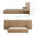 thumbnail image 5 of Nexera Milano 4-Piece Platform Bedroom Set, 5 of 5