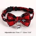 thumbnail image 2 of Collier pour Chat à Dégagement Rapide avec Joli Nœud Papillon et Clochette pour Minou et Certains Chiots Ajustable, 2 of 7