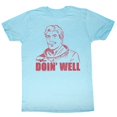 thumbnail image 1 of Flash Gordon Doin Well Light Blue Heather T-Shirt, 1 of 1
