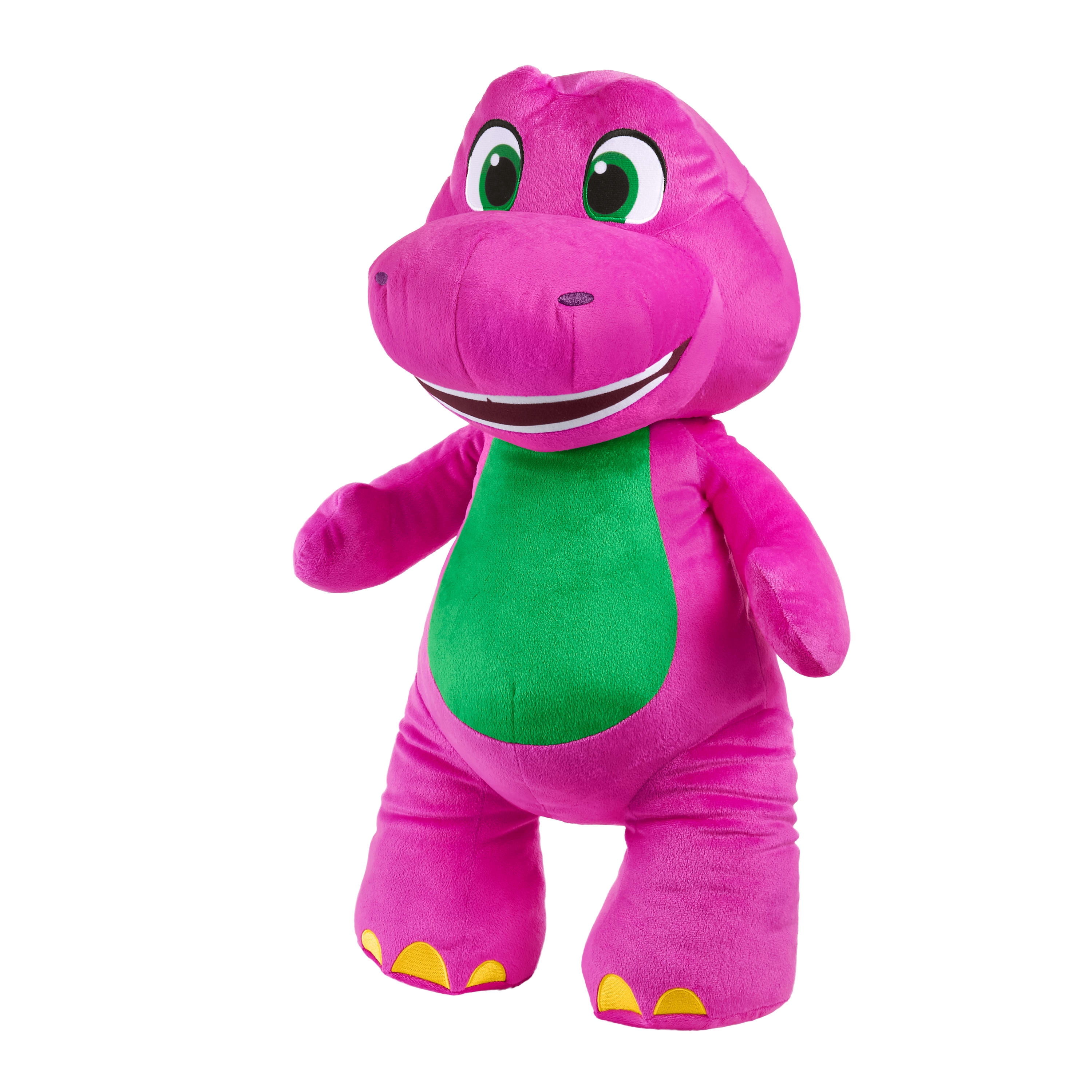 Fisher-Price Barney's World Jumbo Barney Plush, 26-inch Figure