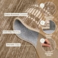 thumbnail image 4 of Scalloped Washable Runner Rugs for Hallway 2x6 Kitchen Runner Rug, Non Sip Bathroom Soft Rug Runner, Low Pile Modern Abstract Scalloped Indoor Carpet for Entryway Laundry Room Foyer, Brown, 4 of 8