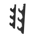 thumbnail image 1 of pitrice Baseball Bat Stand Compact Storage Space Tier Saving Bat 2 9cmx25cm Horizontal Baseball Rack Black 3 Tier 9x34.8cm, 1 of 6