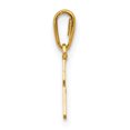 thumbnail image 2 of 14k Yellow Gold Childrens Cross Necklace Charm Pendant Religious, 2 of 7