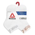 thumbnail image 2 of Reebok 6Pk Qtr Cushion, 2 of 2