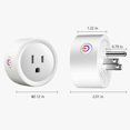 thumbnail image 3 of CNKOO  Smart Plug  Wifi Plugs Work with Alexa &  Assistant  Smart Outlet with Timer & Group Controller  Wifi Outlet  Home   Hub Required  Etl & Fcc Certified  2.4G Wifi Only, 3 of 7