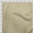 thumbnail image 4 of oneOone Georgette Viscose Beige Fabric Floral Craft Projects Decor Fabric Printed By The Yard 42 Inch Wide, 4 of 5