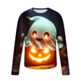 thumbnail image 4 of Pisexur Chandails en Molleton Oversize d'Halloween pour Hommes Chandails en Molleton Graphiques de Festival Amusants Manches Longues Pull Décontracté Col Rond Grande Taille S-6TG, 4 of 5
