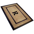 thumbnail image 4 of Nedia Home 18099R Tapis de Cadre en Fibre de Coco et Caoutchouc 22 x 36 Po. Monogramme R, 4 of 4