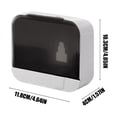thumbnail image 3 of TIMIFIS Waterproof Soap Boxs Hanging Soap Box Wall-mounted Leaching Soap Box With Lid Waterproofing Soap Box Household Bathroom Organizer New Home Essentials, 3 of 6