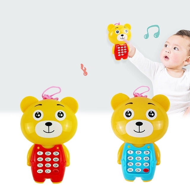 IMENGL Early Education Learning Machine Cartoon Animals Music Phone Toy Early Education Learning Machine Puzzle Science Teaching Toy For Children Early Classifying,Education Materials,Humanizing Edu