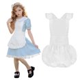 thumbnail image 1 of Aspire Retro Ruffle Apron, Adjustable Kitchen Cooking Apron for Girls, Vintage Baking Apron, Toddler's Maid Costume, 1 of 7