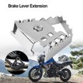 thumbnail image 3 of Motorcycle Rear Foot Brake Lever Pedal Enlarge Extension Pad Extender Stainless Steel Foot Pegs Rest Pedal Exterior Door Hinge For F800GS F700GS, 3 of 8