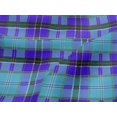 thumbnail image 4 of oneOone Viscose Jersey Fabric Madras Check Decor Fabric Printed BTY 60 Inch Wide, 4 of 5